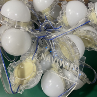 LED BÁT 24V 50MM ĐỤC TRẮNG ẤM