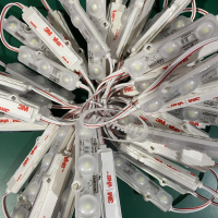 MODULED 3BÓNG 12V LỒI ĐỤC 6818 ( TRẮNG - VÀNG ẤM )