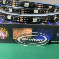 LED CUỘN 5V 2812 60B/1M FULL MÀU KEO