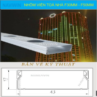 NHÔM VIỀN TÒA NHÀ 30MM 