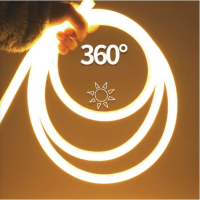 NEON 360 ĐỘ 220V TRẮNG ẤM 