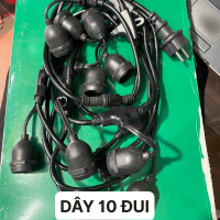 DÂY 10 ĐUI 220V ( KHÔNG BÓNG ) 
